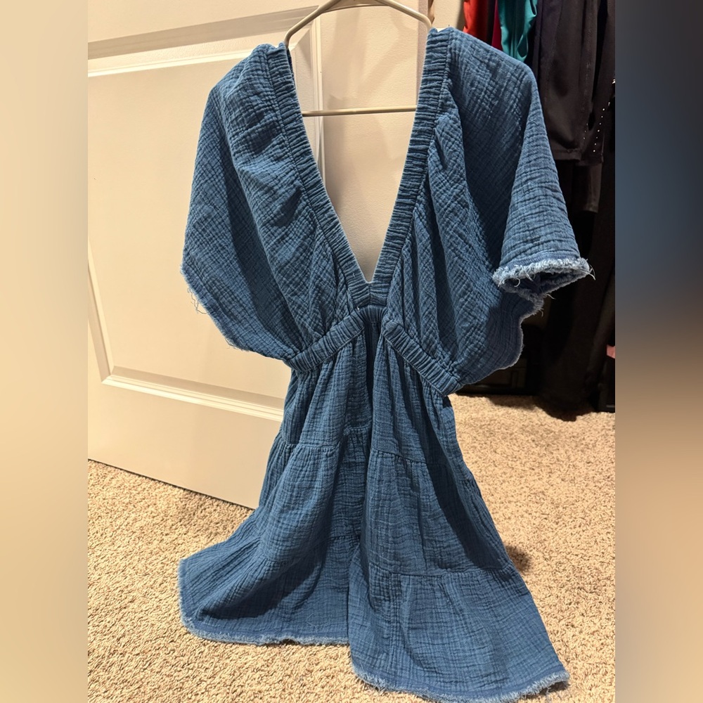 Aerie Blue Mini Dress